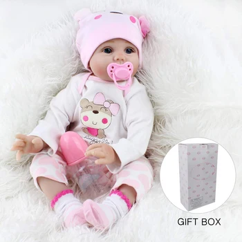 

Reborn Baby Doll Girl 22 Inch Lifelike Real Baby Doll Reborn, Named Lucy