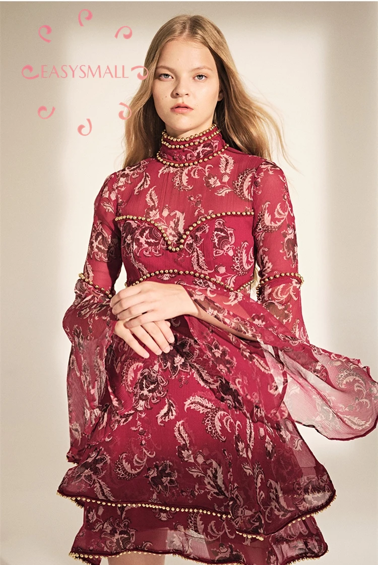 Easysmall For Love Lemons Women Dress Fashion Red Spring Holiday Plus Size High End Cosplay High Waist Long Sleeve Dresses Dresses Aliexpress