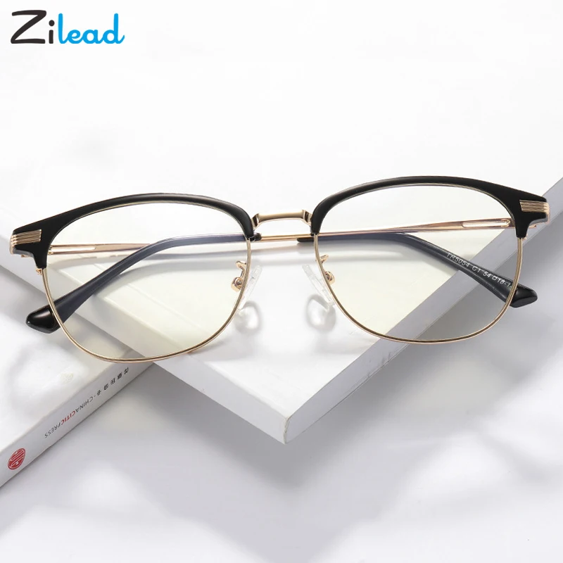 Zilead TR90 анти-синий светильник, блокирующие очки для женщин и мужчин, защита компьютера, игровые очки, очки, оптические очки
