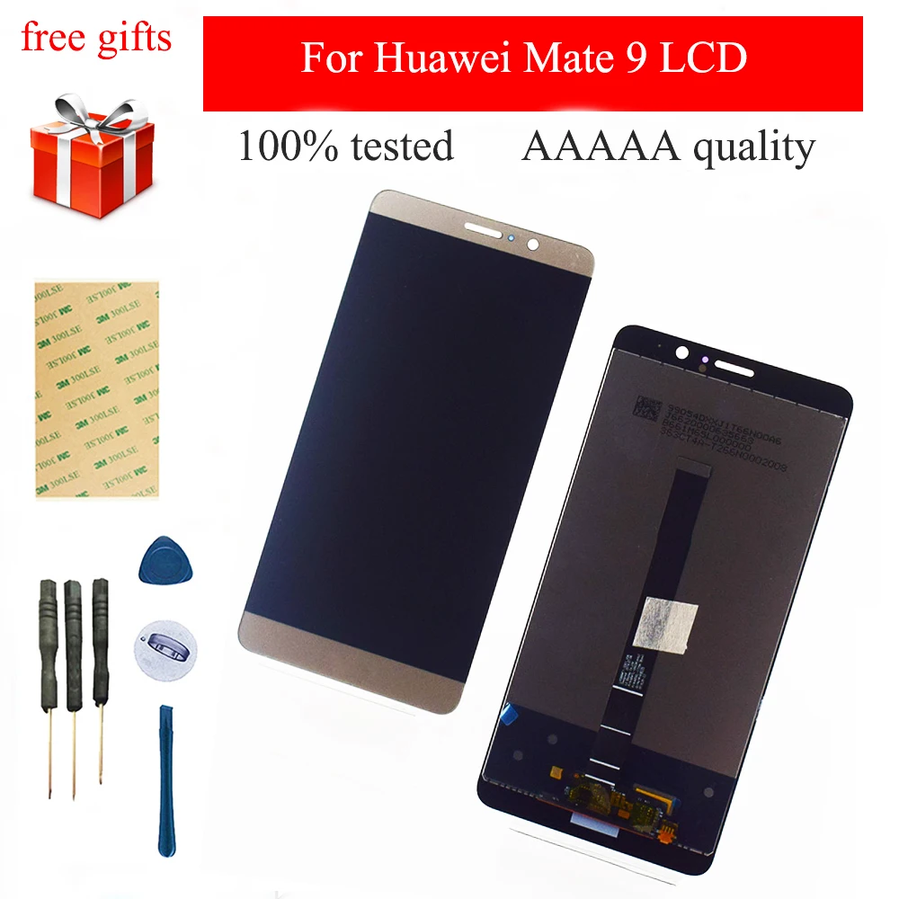 Для Huawei Mate 9 LCD MT9 MHA-L09 ЖК-MHA-L29 ЖК-MHA-AL00 ЖК-сенсорный экран ЖК-дисплей дигитайзер