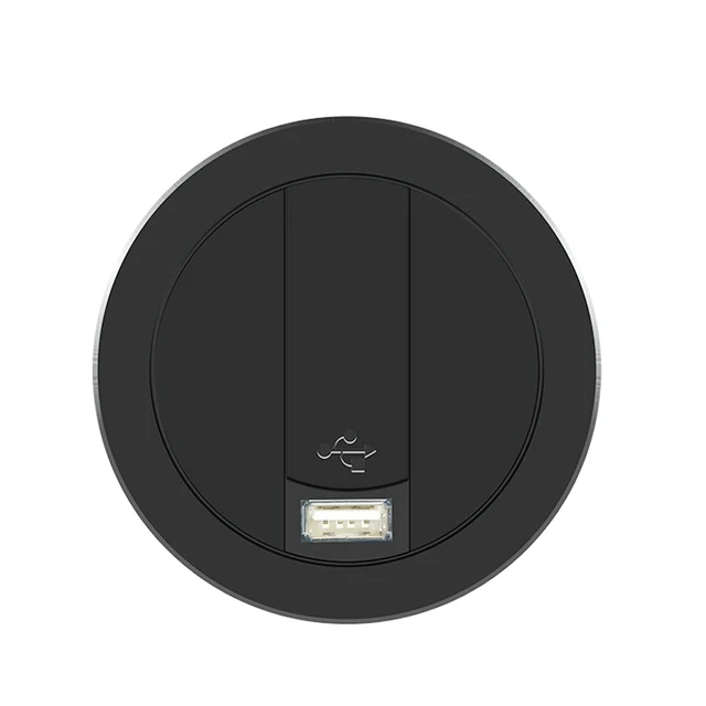 $US $12.39  Embed Desktop Fast Wireless Charger Furniture Office Table Desk Mounted Quick Charging Embedded For