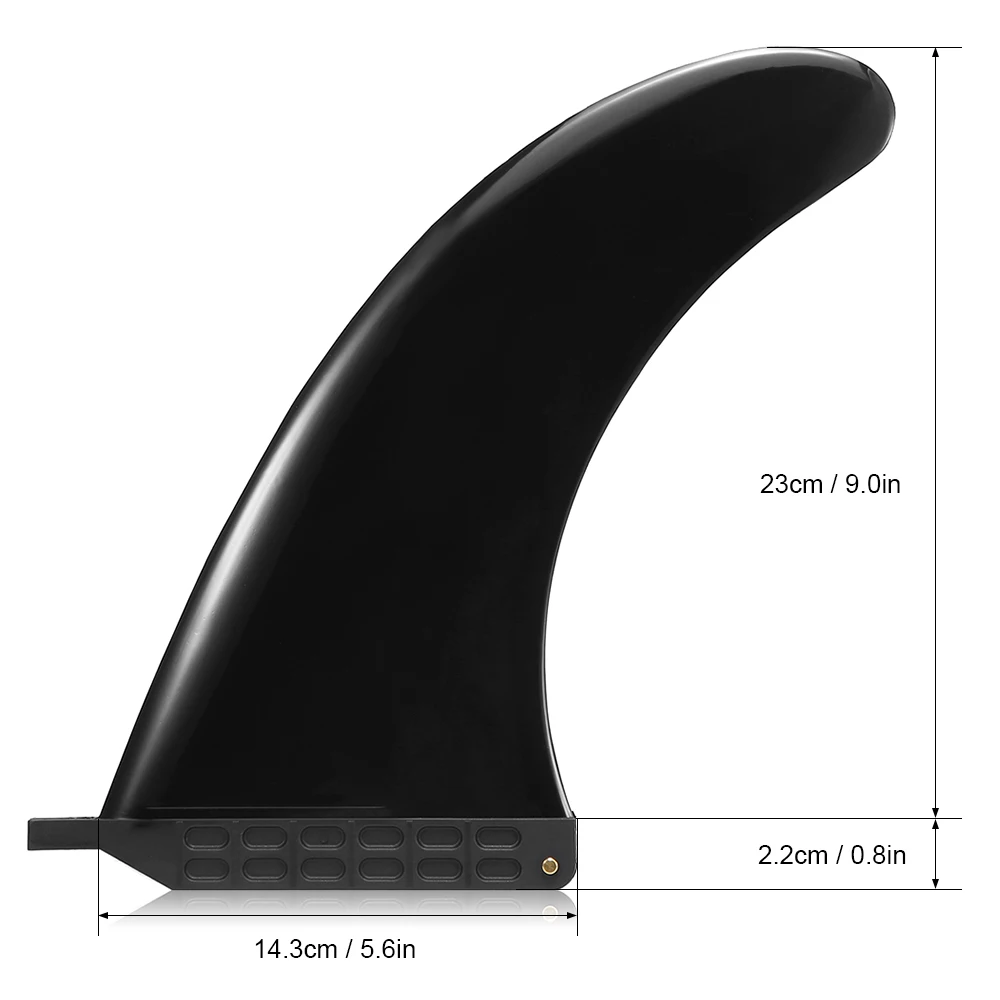 9in (TPU) 6,5 ''/7,5''/8 ''/9''/10 ''дюймовый SUP один плавник центральное ребро нейлон Лонгборд доска для серфинга Paddleboard SUP плавник аксессуары для серфинга - Цвет: 9in (TPU)