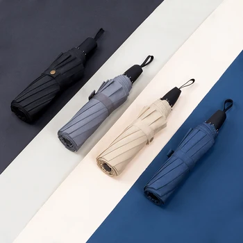 

Folding Luxury Windproof Men Umbrella Travel Outdoor Windproof Clear Parasol Sun Umbrella Rain Women Sombrilla Ambrella BW50YS