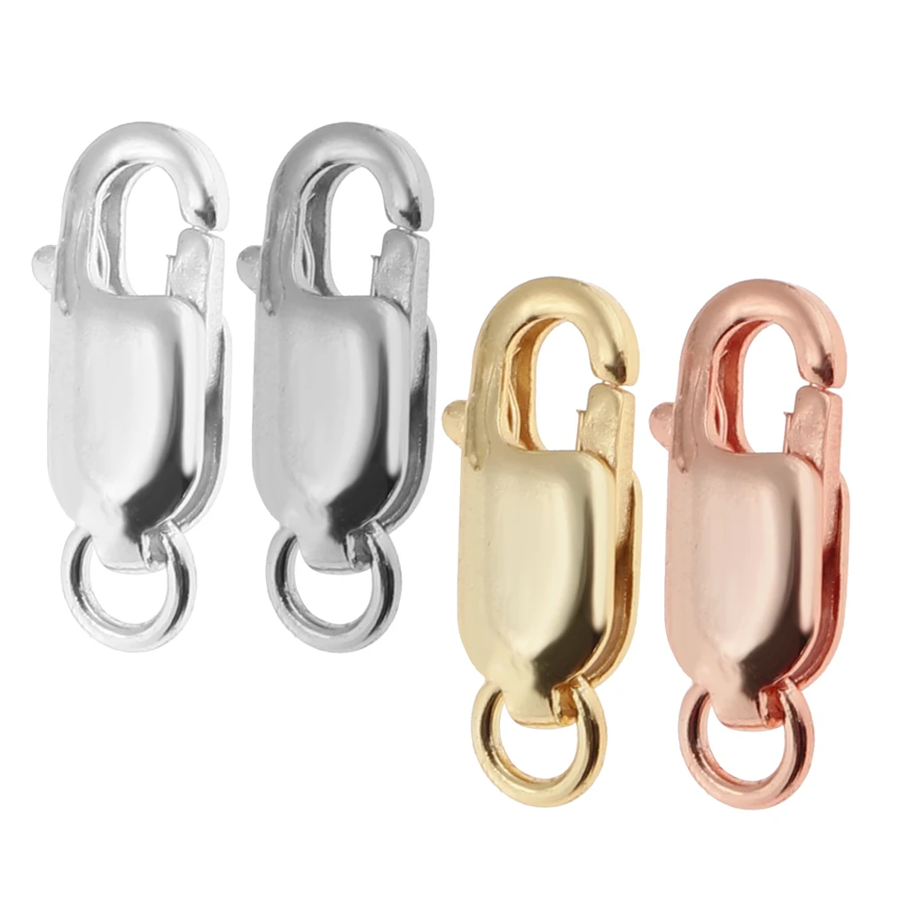 1 Piece 925 Sterling Silver Lobster Claw Hook Carabiner 8 Mm For | Украшения и аксессуары
