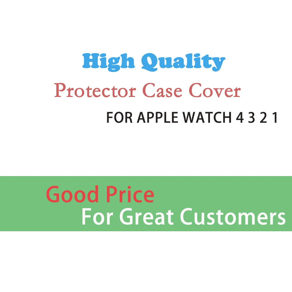 Тонкий ТПУ защитный экран для Apple Watch чехол 360 градусов мягкий прозрачный iWatch 4 3 2 1