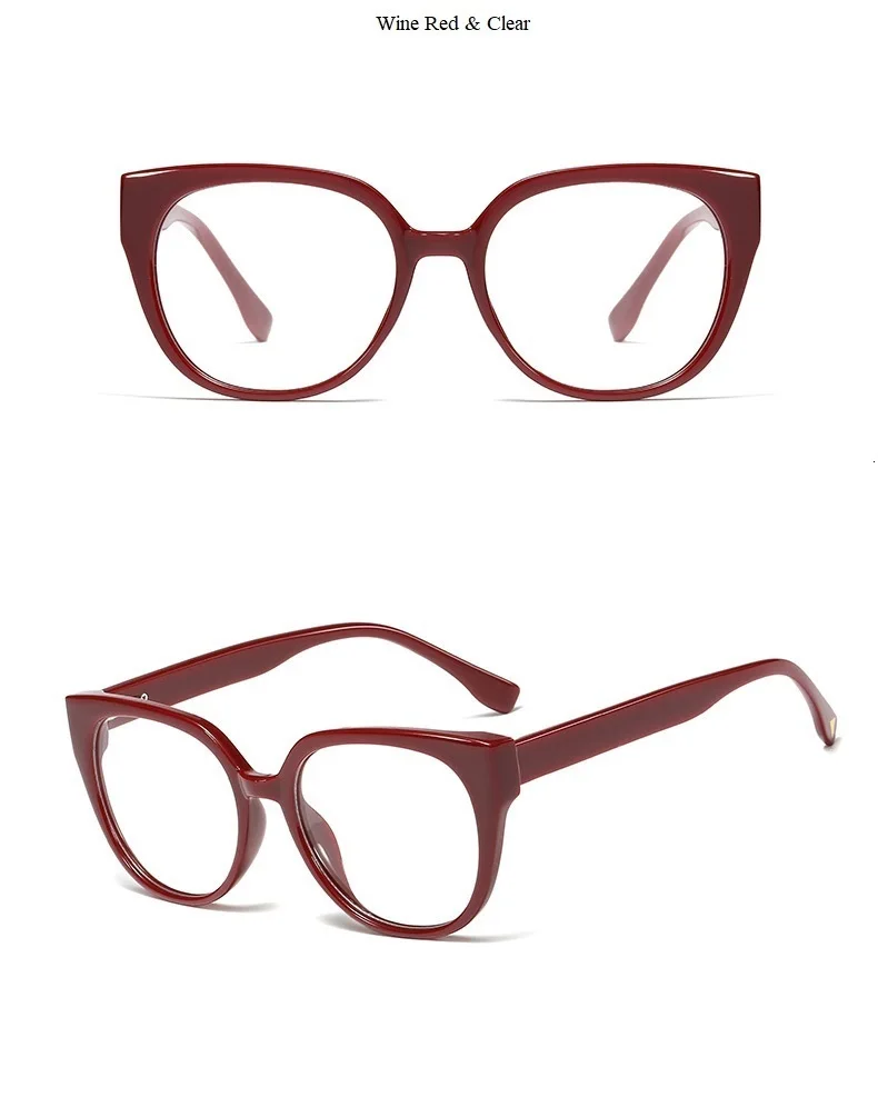 Синие, черные очки для близорукости, оправа для женщин, Ретро стиль, квадратные, кошачий глаз, прозрачные очки для женщин, компьютерные очки, ретро, прозрачные оттенки