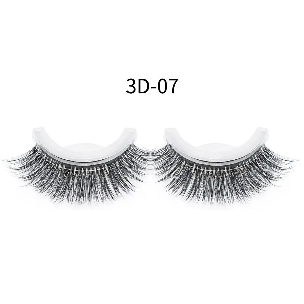 

Gel-free Self-adhesive 3D False Eyelashes Handmade False Eyelashes
