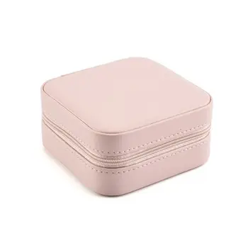 

Jewelry Organizer Portable Travel Jewellery Case Necklace Earrings Rings Box
