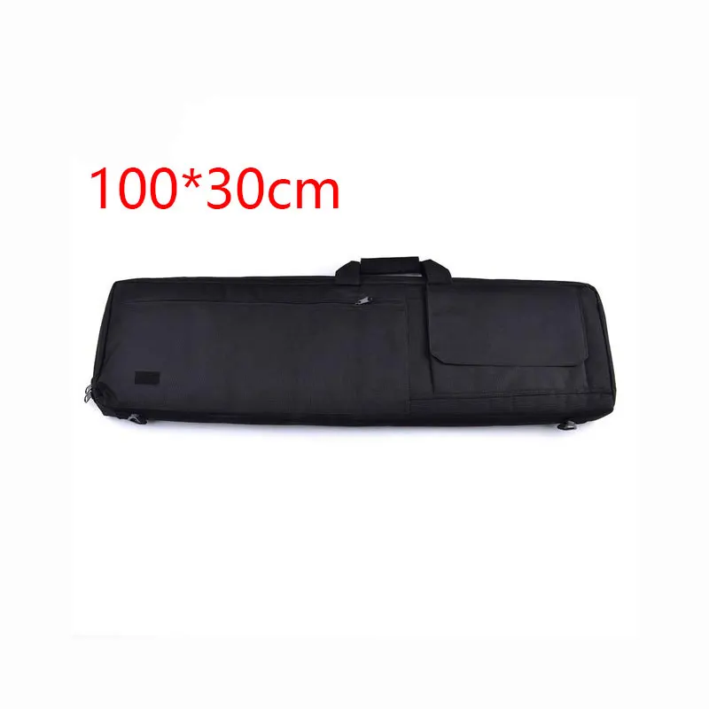 Military Tactical Gun Bag Airsoft Rifle Case Outdoor Sport Gun Carry Shoulder Pouch Hunting Bags Army Sniper Gun Protective Case - Цвет: Black 2