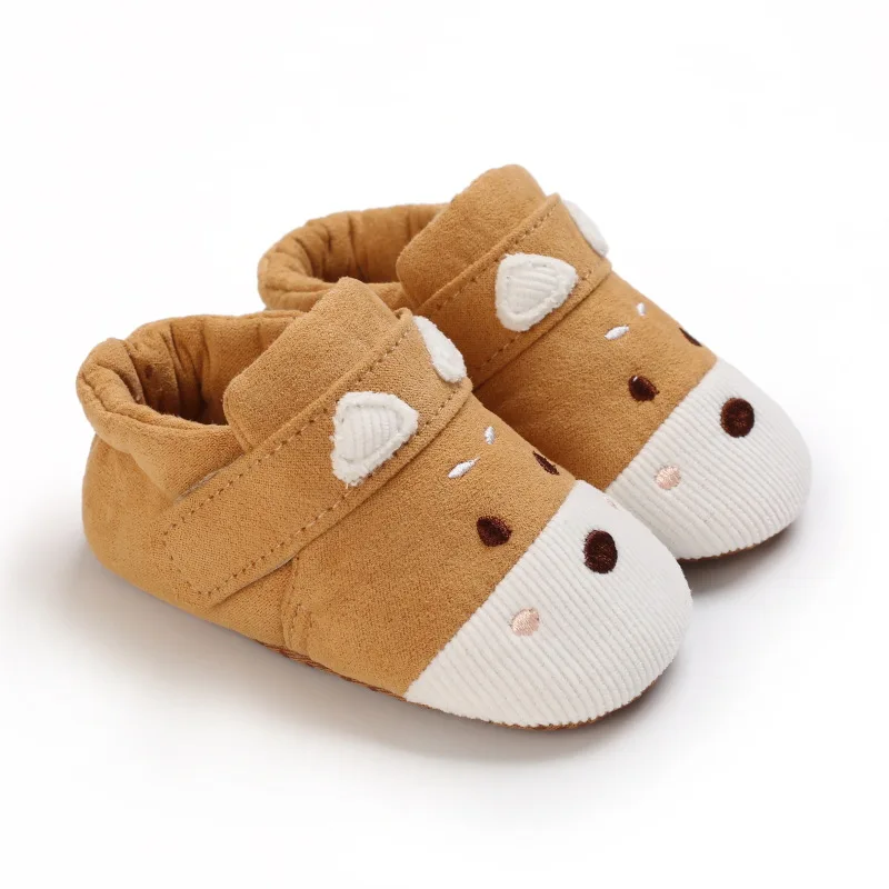 Cute Baby Shoes Soft Cartoon Boy Girl Shoe Fashion Shoes Toddler Anti-slip Boots Slipper First Walkers