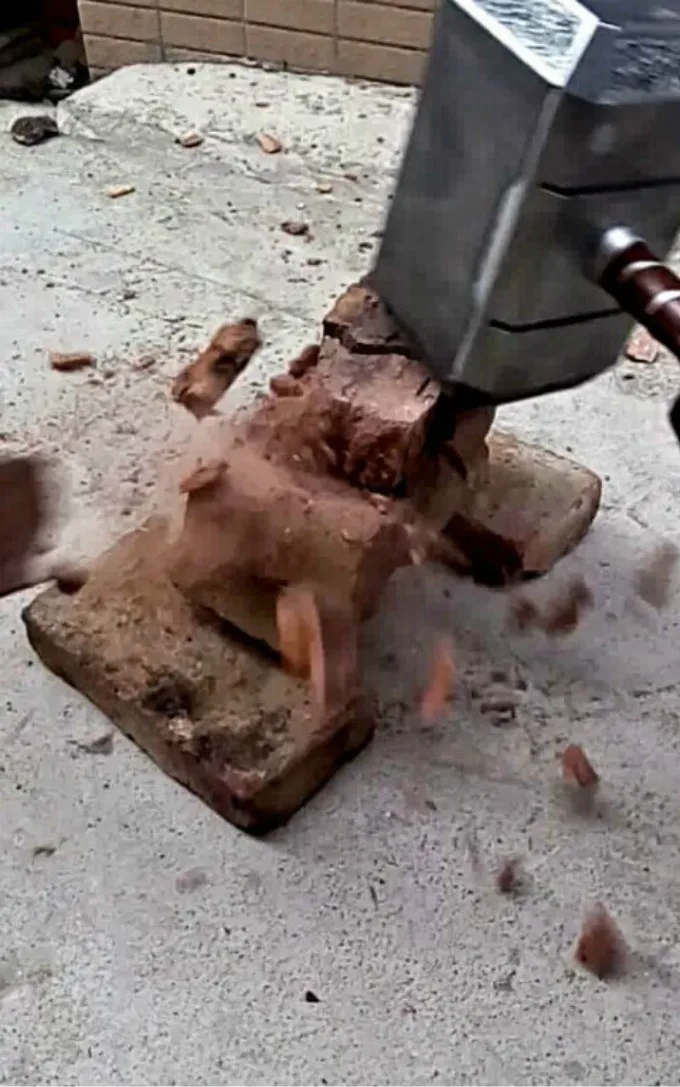 [Полный металл] CATTOYS Мстители Тор молот 1:1 точная копия Mjolnir
