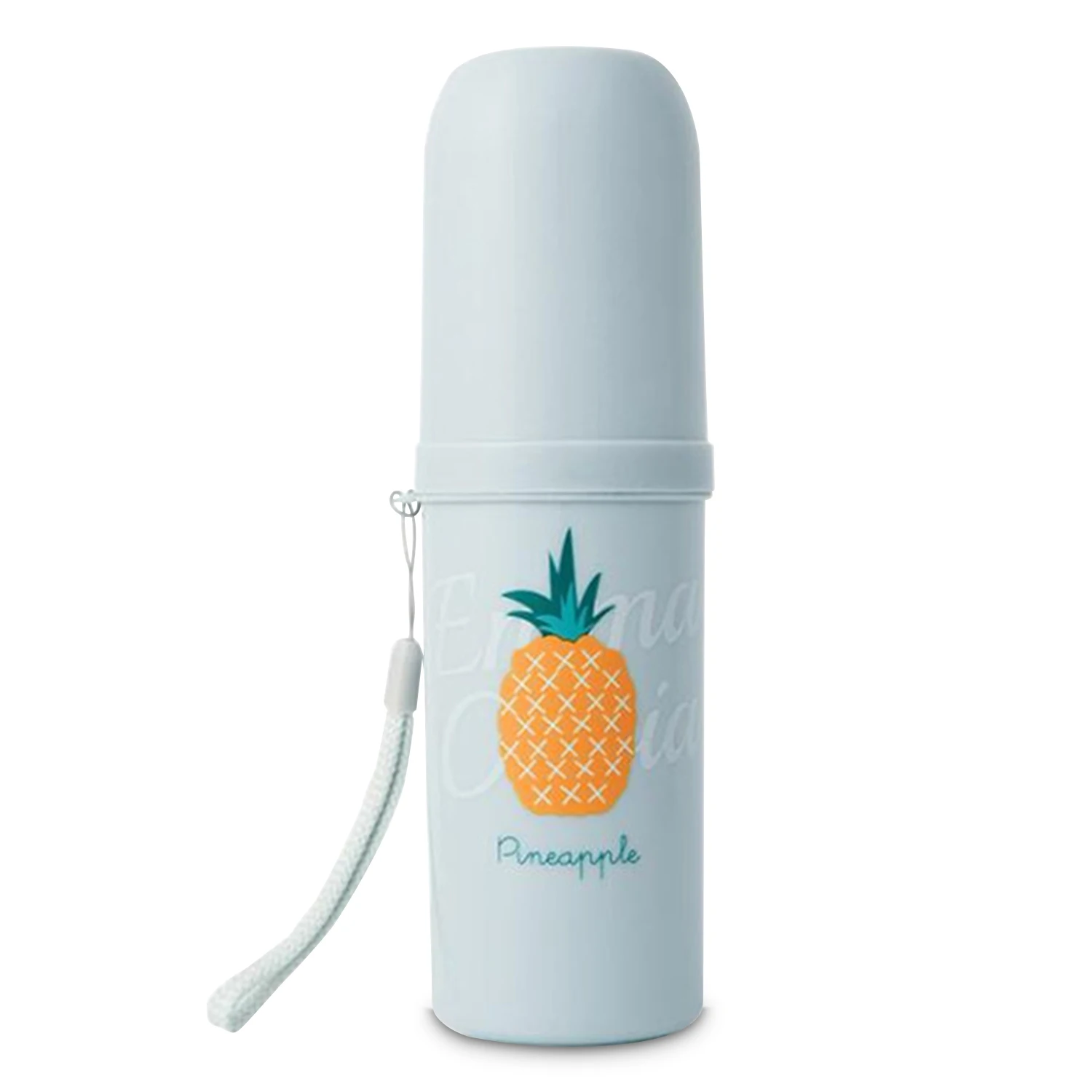 Portable Toothpaste Toothbrush Container Travel Toothpaste Toothbrush Protect Holder Cap Case Toothbrush Storage Box with Hanger - Цвет: Синий