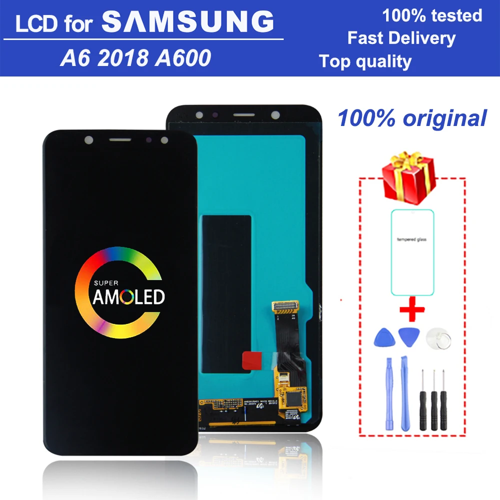 Оригинальный супер AMOLED 4 7 &quotA320F ЖК-монитор для Samsung Galaxy A3 2017 A320 A320f LCD цифровой