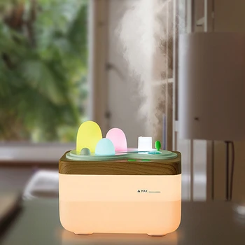 

420ML Ultrasonic Humidifier Aromatherapy Lamp Humidifier USB Port Mini Portable Remote Controller Air Purifier Home Tools