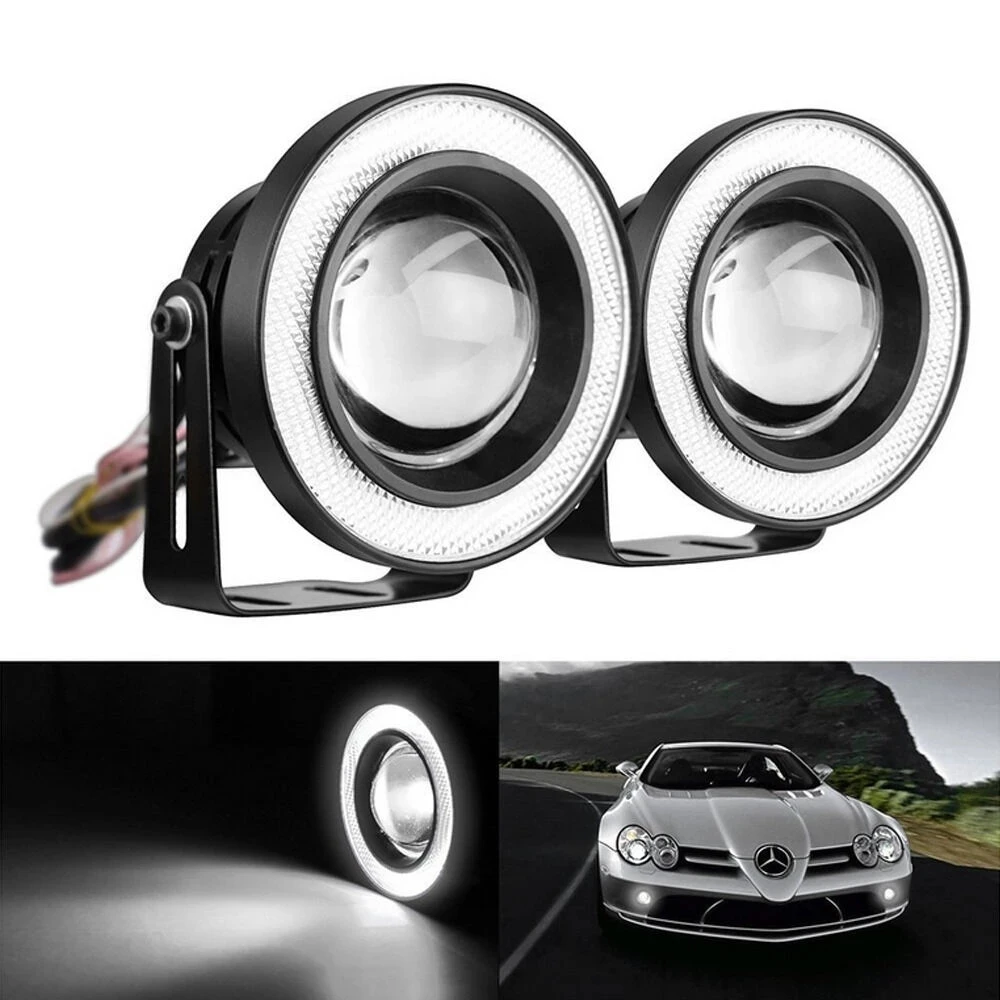 2pcs Angel Eyes Fog Lamp 2.5