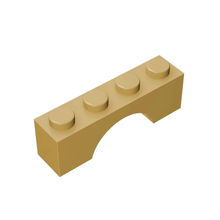 Building Blocks Technicalalal DIY bending Plates 1x4 Arch brick 10 PCS Creative Educational toy for children birthday gift 3659