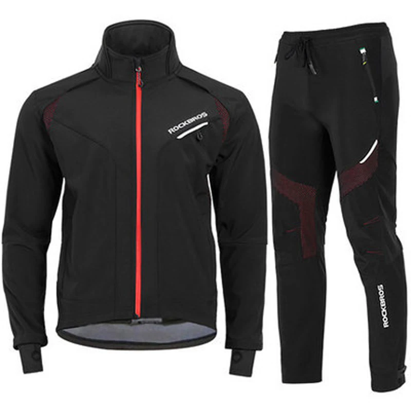 Veste Softshell Homme Pour Cyclisme - Imperméable, Coupe-vent, Polaire Thermique, Bandes Réfléchissantes - Automne/hiver - 6