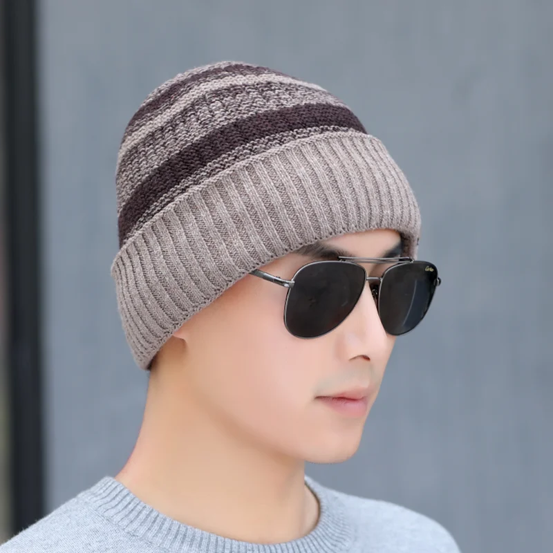 SUOGRY Skullies Beanies Зимние шапки для мужчин вязанные шарф и шапка женский Gorras мужской теплый мягкий Балаклава для Шеи Шапка бини