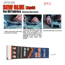 Лучшие продажи продуктов ремонт одежды Крем Ремонт шитья быстро легко пошив альтернатива устранение 2 шт швейный крем