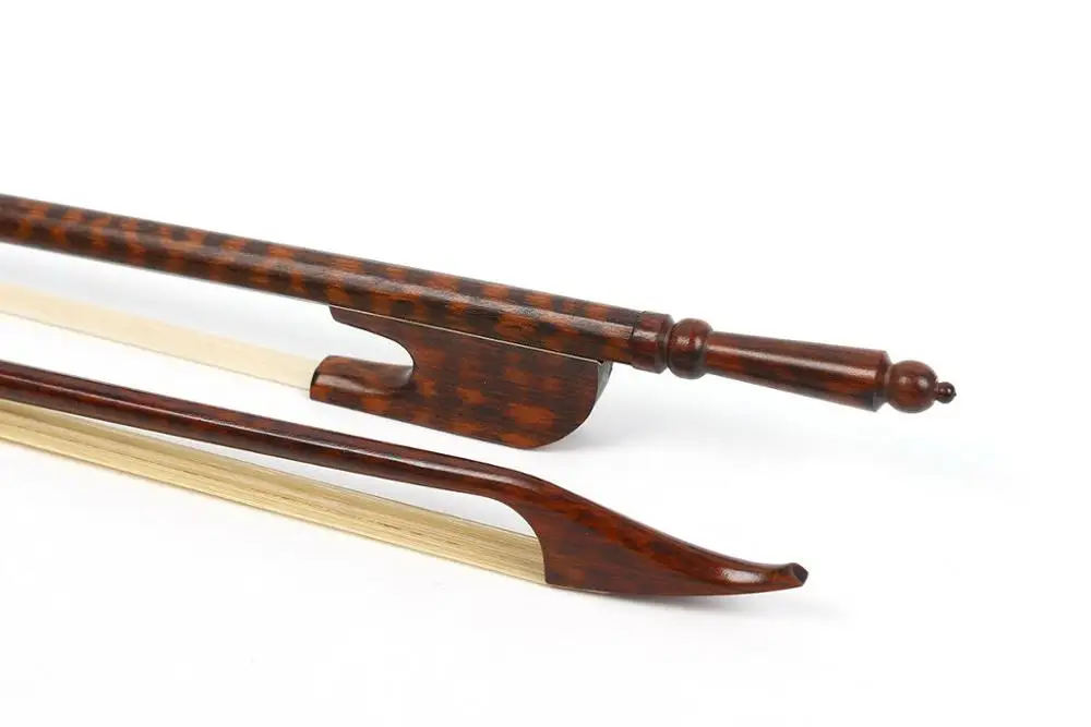 Snakewood Violin Bow Baroque Bow Aaa Horse Tail Straight Good Balance