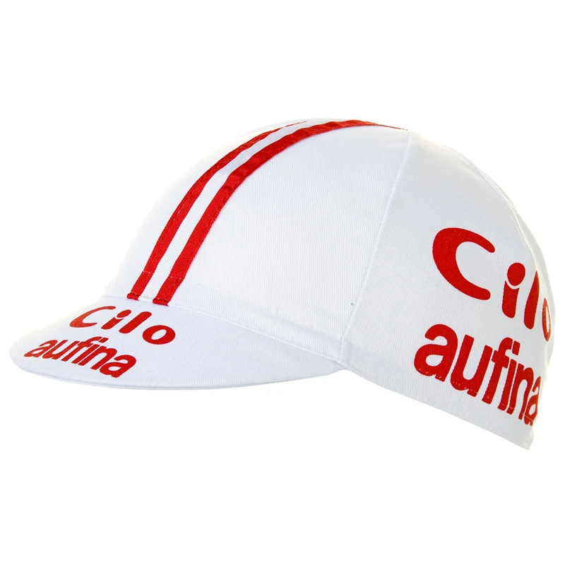 

Retro Cycling Caps White Bike Hat One Size Fits Most