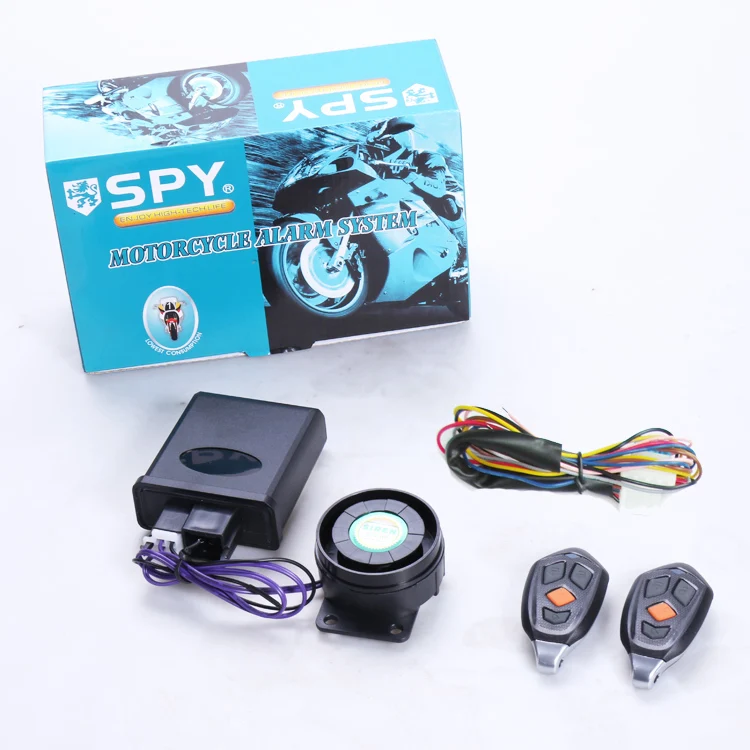 Waterproof Remote Engine Start Anti Thelf Motorcycle One Way Alarm System Motorcycle Burglar Alarm Aliexpress