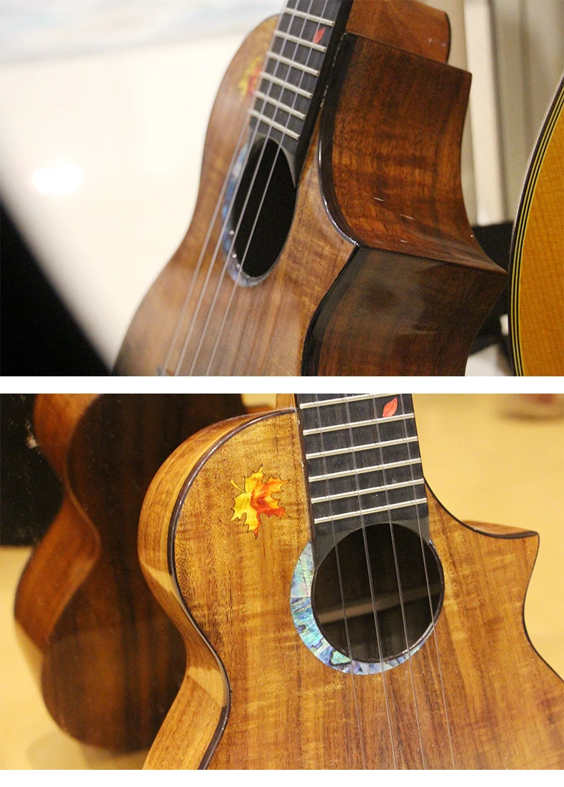 Mr Mai укулеле MT60 с Чехол, tenor solid koa ukuleles, твердая деревянная Гавайская гитара