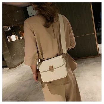 

Vintage Bags Female 2020 New Simple Hand-Held Small Package Korean Version of the Shoulder Shoulder Bag