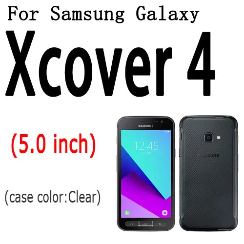 Для samsung Galaxy Xcover 4 4S Note 9 8 10 Pro 5 Чехол Ультра тонкий прозрачный мягкий ТПУ силиконовый чехол Xcover4 G390F - Цвет: for Xcover4