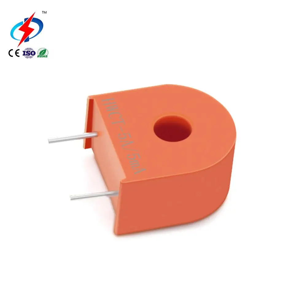 

ZhongDun HWCT-5A(5mA) Ferrite Core Mini Precision Pcb Sensor Ac Small Ct Current Transformer for Metering