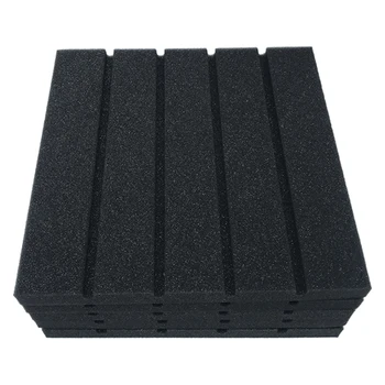 

New 6pcs Recording Studio Soundproofing Acoustic Panels Foam Thick Sponge Light Weight Absorption Acoustic
