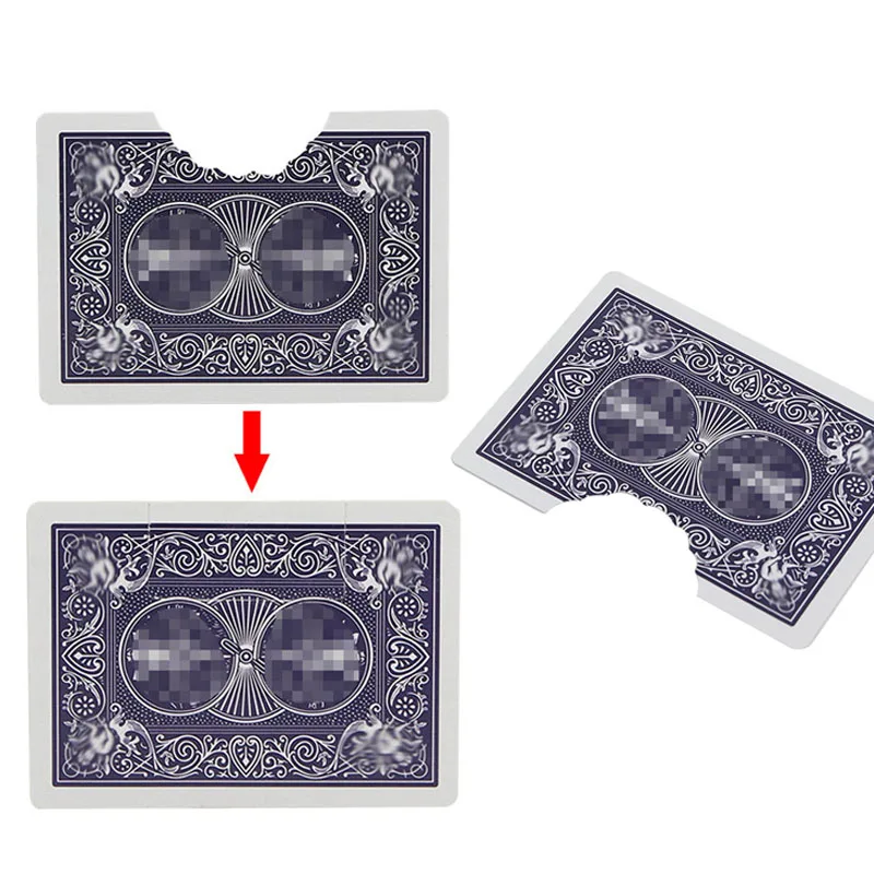 

Professional Bite Out Card Magic Tricks Card Magic Illusions Card Tricks Stage Magic Mental