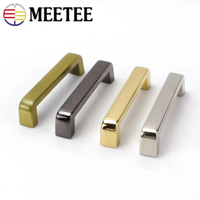 5/10 шт. Meetee 38 мм металлический ремень для сумки арочный мостик пряжки с винтом