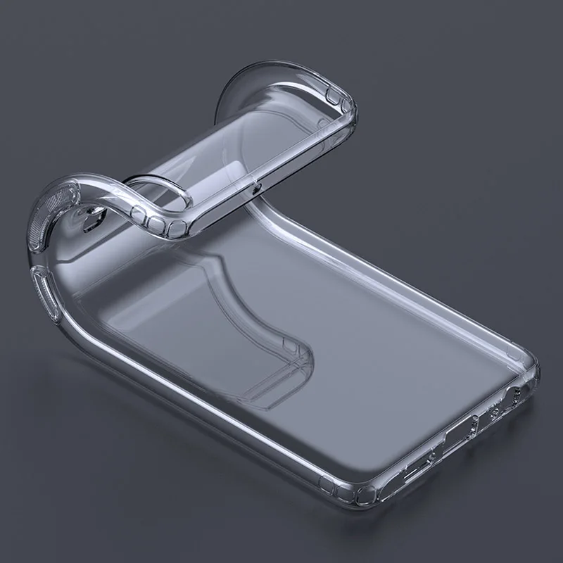 Роскошный противоударный чехол для iphone 11 pro max, силиконовый чехол для телефона, чехол для iphone 6, 7, 8 plus, X, XS, XR, XSMAX, прозрачный мягкий ТПУ чехол