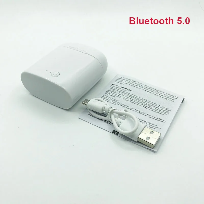 I7s TWS 5,0, беспроводные Bluetooth наушники, стерео наушники-вкладыши, гарнитура с зарядным устройством для xiaomi, iphone, смартфон, наушники
