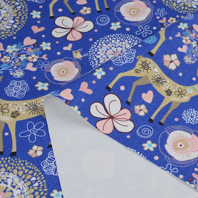 梅花鹿12安印花帆布3