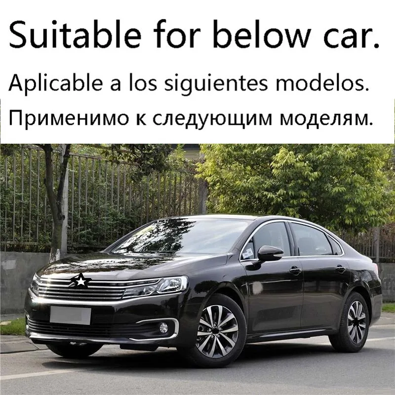 Авто модифицированное хромированное автомобильное крыло зеркало наружные части яркие блестки автомобиля Стайлинг отделка модификация 18 19 для Citroen C6