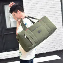 Большая вместительная Холщовая Сумка, сумка для переноски, износостойкая дорожная сумка, сумка через плечо, мужская дорожная сумка