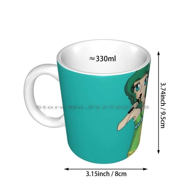 Siren Ceramic Mugs Coffee Cups Milk Tea Mug Music Teenage Girls