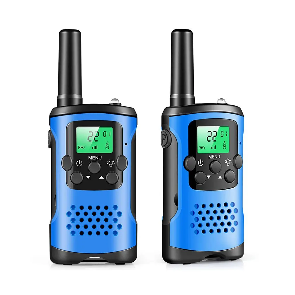 

2Pcs Two Way Radio Kids Walkie Talkie Mini children's outdoor self driving walkie talkie Gadget up to 3km