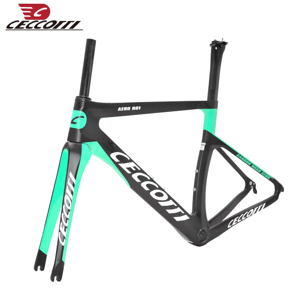 New ROAD FULL carbon bike frame Ceccotti marco bicicleta V brake | Спорт и развлечения