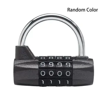 

Solid 4-Digit Combination Security Padlock Resettable Lock Alloy Waterproof Lock 23GB