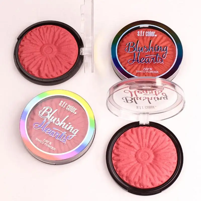 4 вида цветов румяна осветляет консилер тональный крем долговечный персиковый