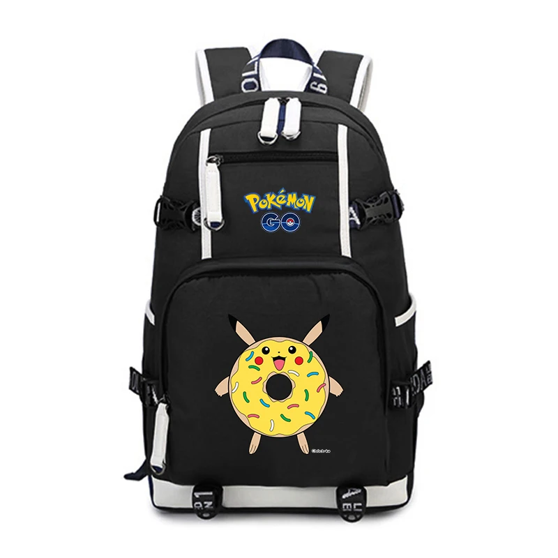 Красный Рюкзак Pokemon Детский Повседневный рюкзак для мальчиков и девочек Школьная Сумка Повседневный рюкзак туристический рюкзак для ноутбука - Цвет: Красный