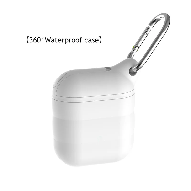 Airpods Case Футляр для наушников Чехол защитный кожаный чехол для Apple AirPods 1 силиконовый чехол движения Беспроводной Bluetooth наушники тонкий кожаный чехол для AirPod 2 - Цвет: Airpods Case
