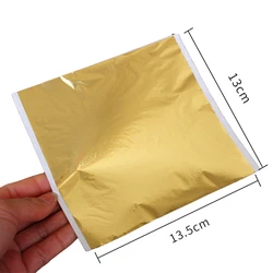 Gold and Silver Leaf Sheets - Premium Foil Paper for Arts, Crafts, and Decor (Antique copper)
