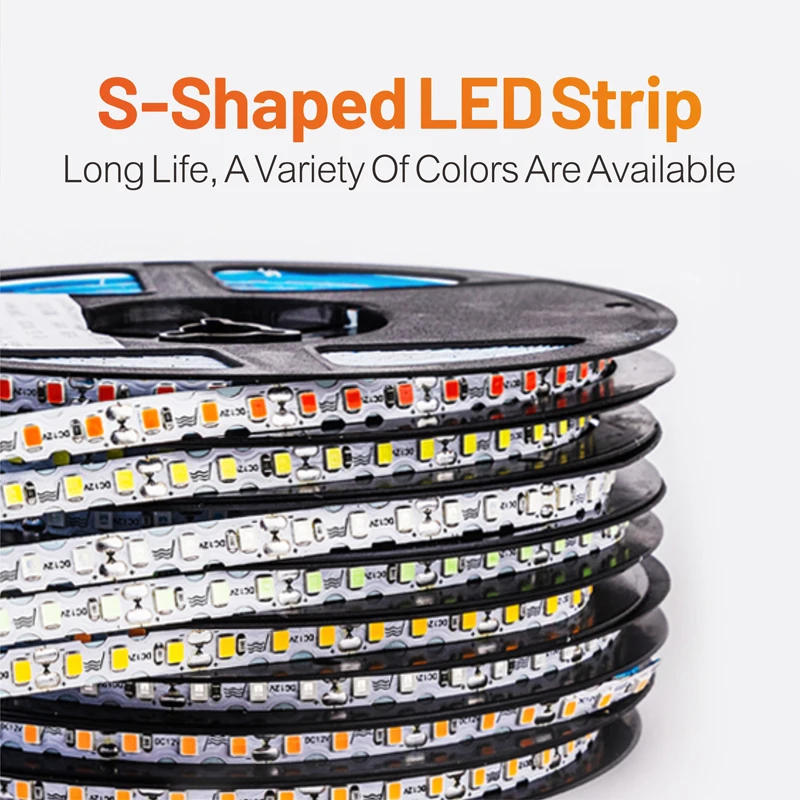 6/8mm 5M/Rolls DIY Separate Silicone Neon Strip 120Leds S-Bendable Newly Flexible Led Tape For LED Neon Sign Waterproof IP67 3