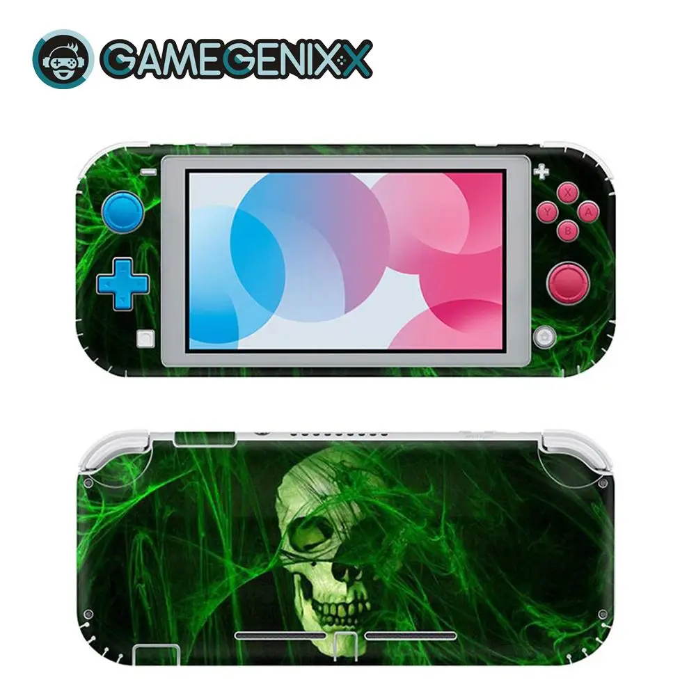 GAMEGENIXX Кожа Наклейка защитная виниловая наклейка для консоли nintendo Switch Joy-Con Dock-Skull