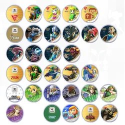 Carte Zeldaes de haute qualité, 25 pièces, avec interrupteur Loftwing swed NS Amxxboen, lien Breath of the Wild Ntag, Nfc 