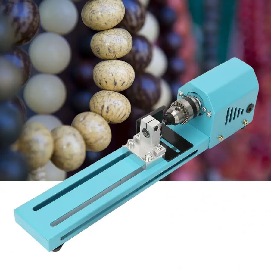 AC 220V Miniature Electric Punching Grinding Machine DIY Wood Lathe | Инструменты